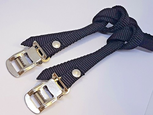 Nylon toe straps pedal bike - pedal,