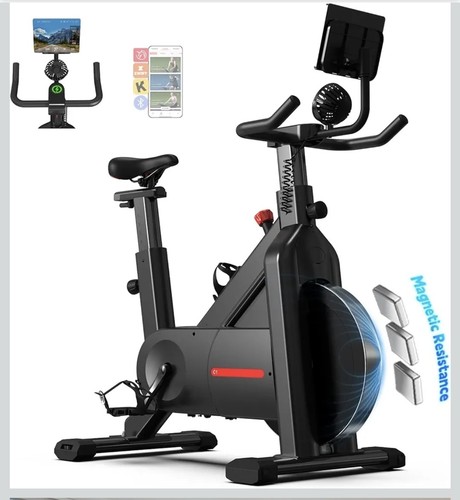 Exercise bike with smart - bike, app