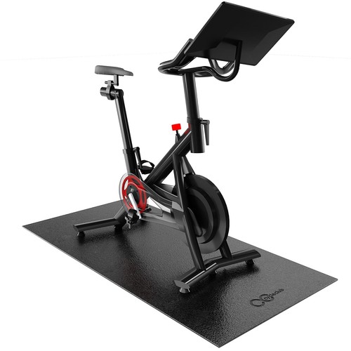 Exercise bike mat 6mm thick - bike,