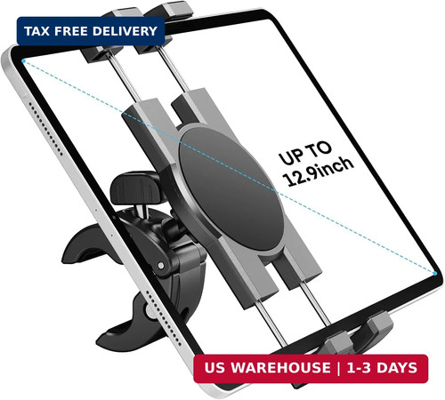 Spin bike tablet holder - bike, mount
