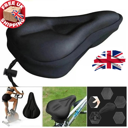 Gel padded bike seat - seat,