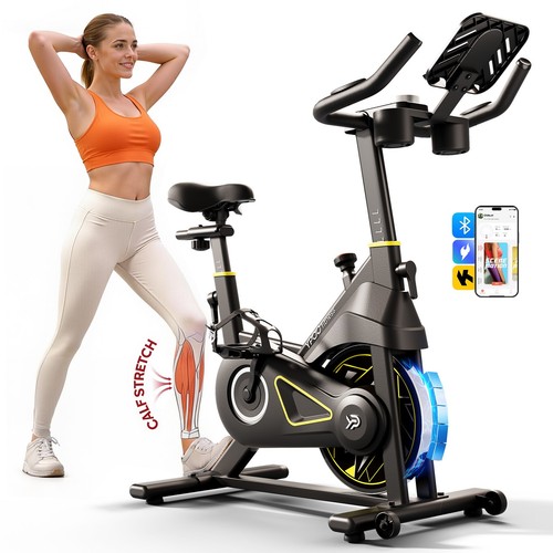 Exercise bike with comfortable - with,